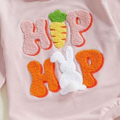 Long Sleeve Hip Hop Baby Bodysuit