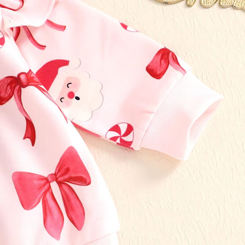 Christmas Pink Baby Set