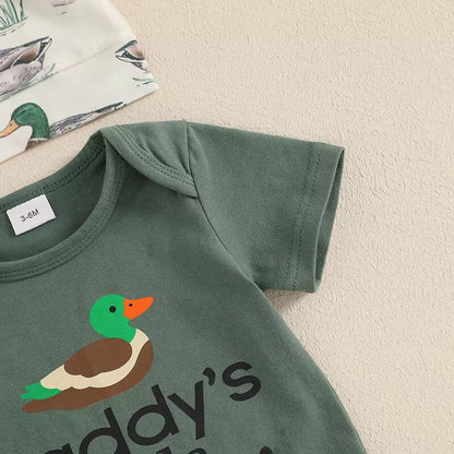Daddy's Little Huntin Buddy Baby Set