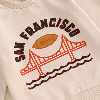 San Francisco Football Toddler Sweatshirt