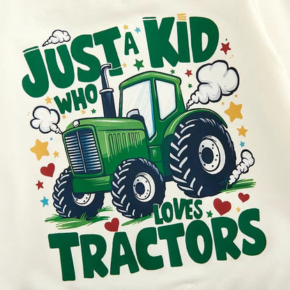 Tractor Love Baby Sweatshirt