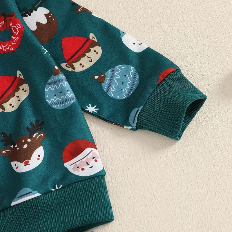 Long Sleeve Christmas Vibes Baby Set