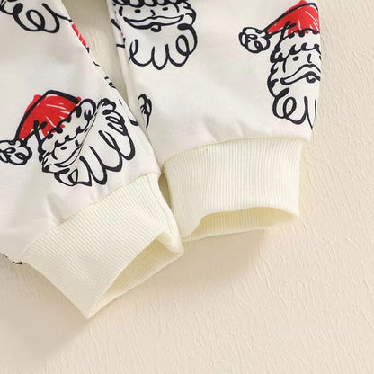 Long Sleeve Christmas Santa Toddler Set