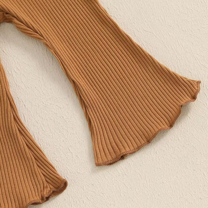 Thanksgiving Casserole Flared Pants Baby Set