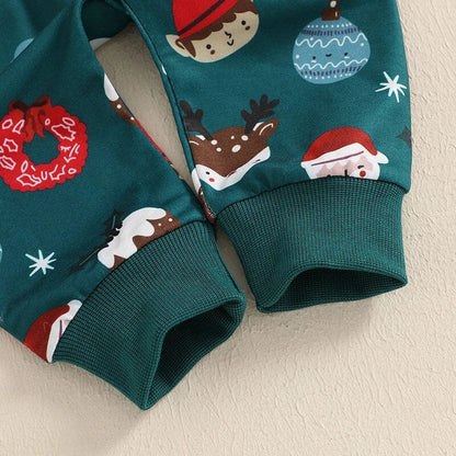 Long Sleeve Christmas Vibes Baby Set