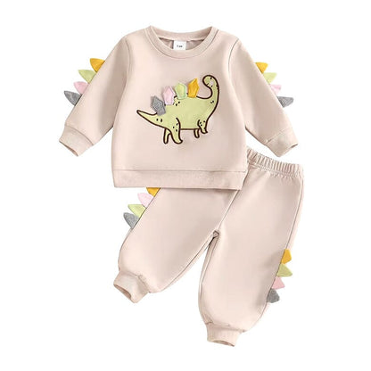 Long Sleeve Dinosaur Baby Set