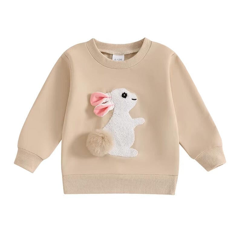 Embroidered Easter Bunny Toddler Sweatshirt