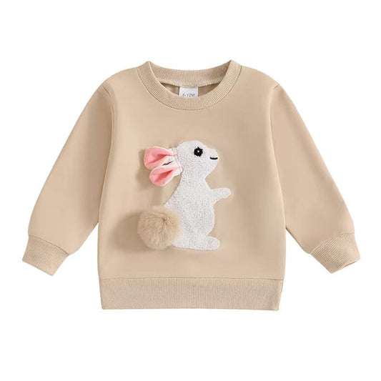 Embroidered Easter Bunny Toddler Sweatshirt