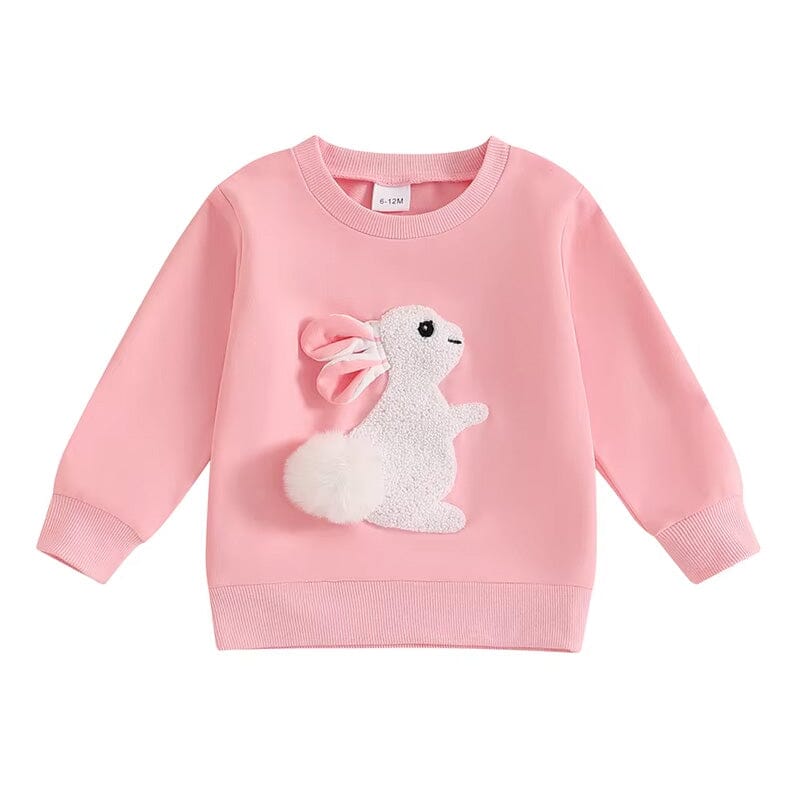 Embroidered Easter Bunny Toddler Sweatshirt