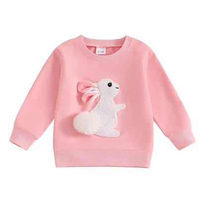 Embroidered Easter Bunny Toddler Sweatshirt