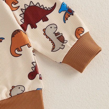 Long Sleeve Dinosaurs Baby Set
