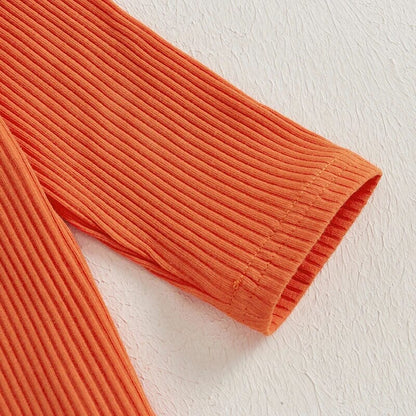 Long Sleeve Pumpkin Patch Princess Baby Set