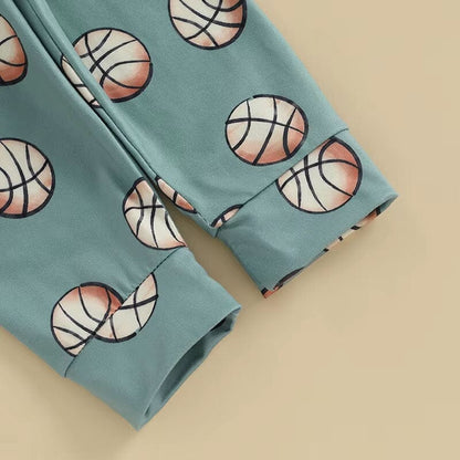 Long Sleeve Little Dribbler Baby Set