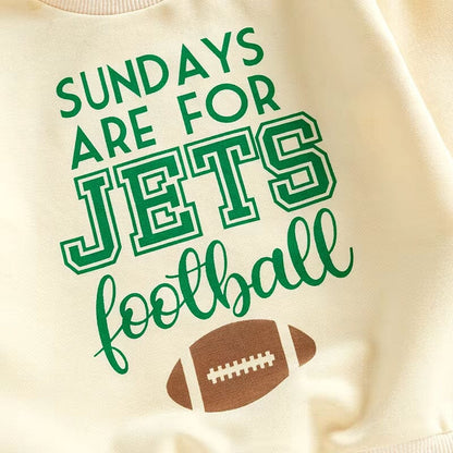 Sundays Jets Toddler Sweatshirt