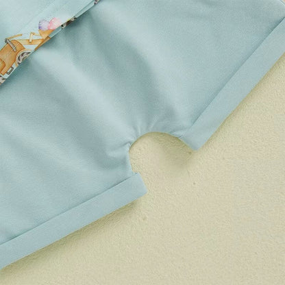 Short Sleeve Excavator Toddler Set