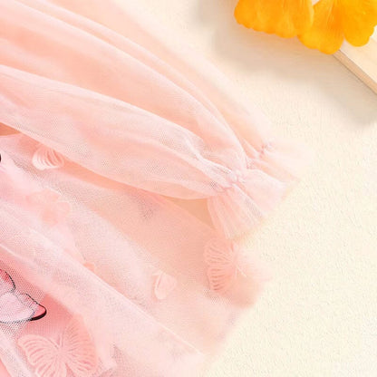 Long Sleeve Butterfly Baby Romper