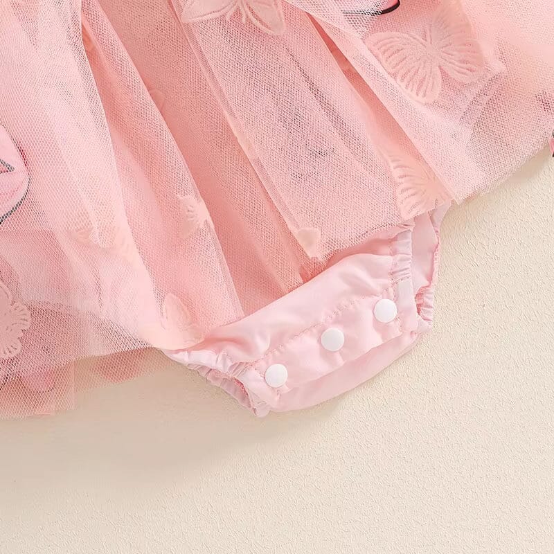 Long Sleeve Butterfly Baby Romper