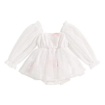 Long Sleeve Butterfly Baby Romper