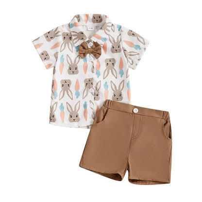 Short Sleeve Easter Toddler Set