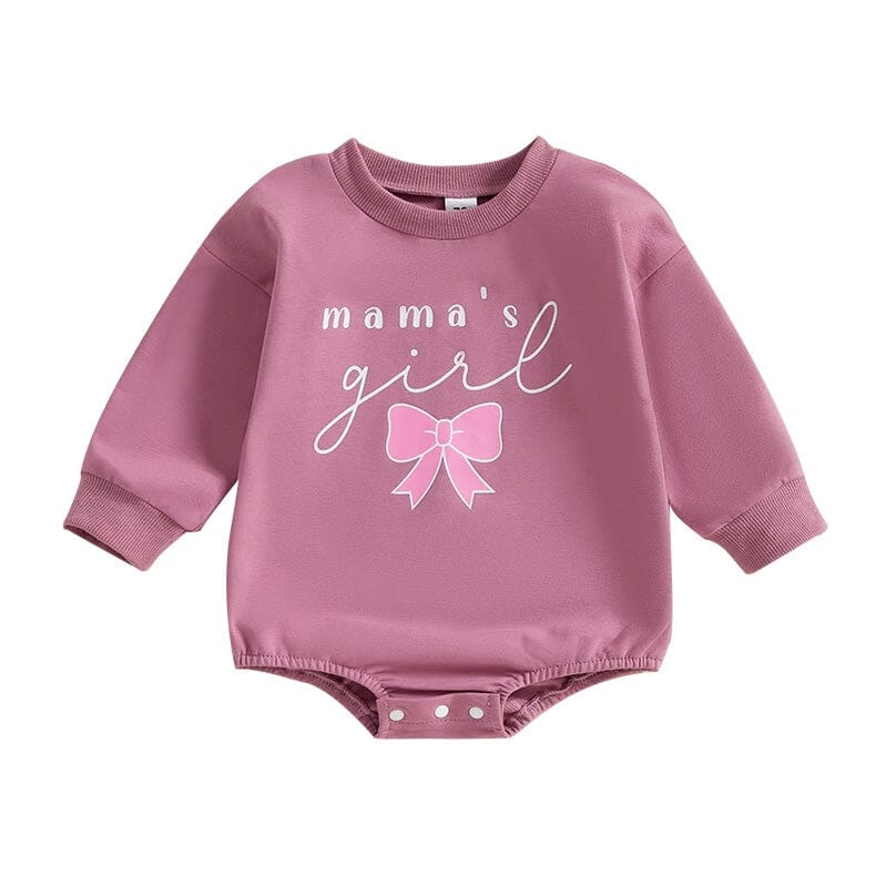 Mama's Girl Bow Baby Bodysuit