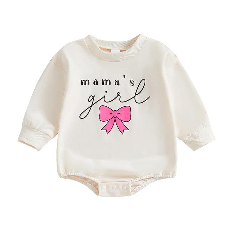 Mama's Girl Bow Baby Bodysuit