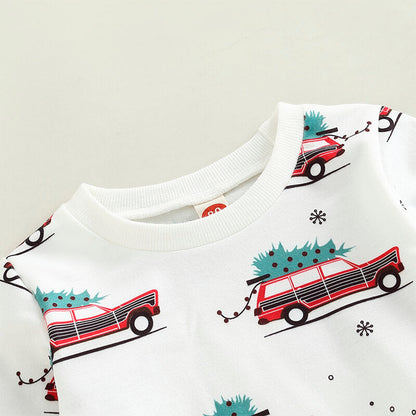 Christmas Tree Car Set