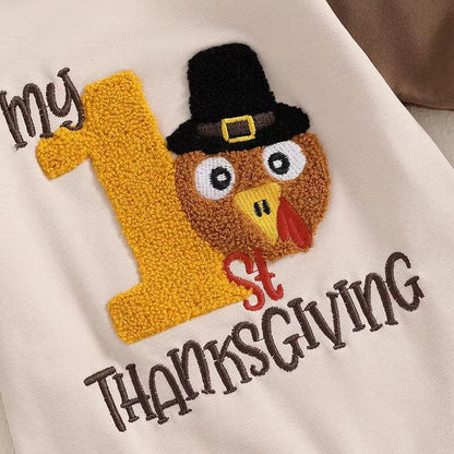My First Thanksgiving Baby Jumpsuit