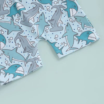 Long Sleeve Zipper Baby Swimsuit