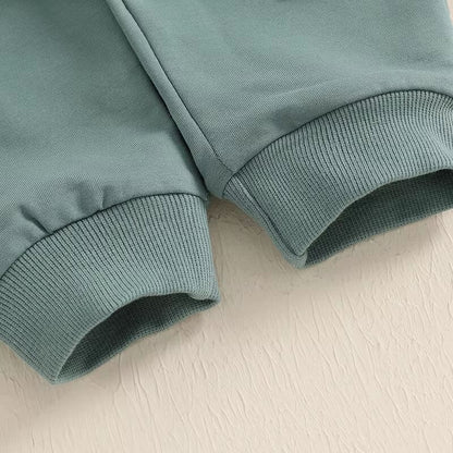 Color Block Cargo Baby Set