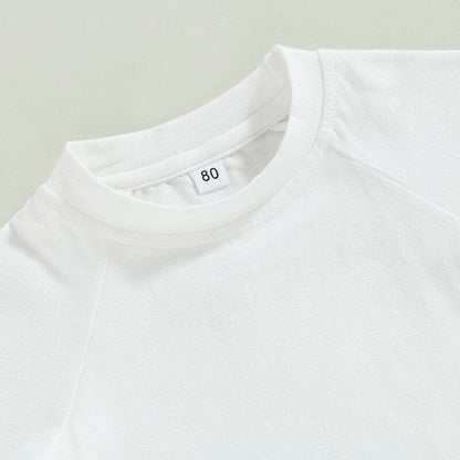 Solid White Toddler Tee