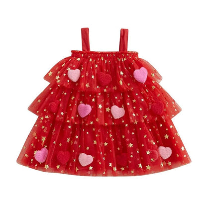 Valentine's Day Magic Toddler Dress