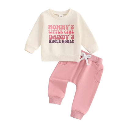 Mommy's Little Girl Baby Set