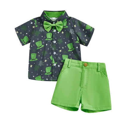 St. Patrick's Day Gentleman Toddler Set