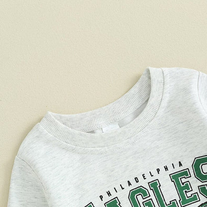 Long Sleeve Eagles Baby Set