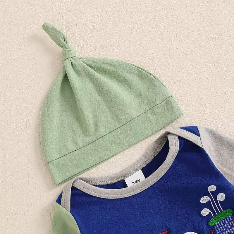 Long Sleeve Little Golfer Baby Set