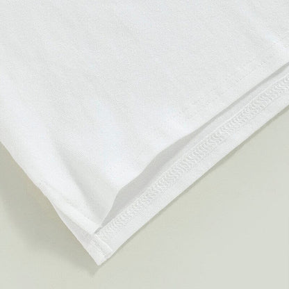 Solid White Toddler Tee