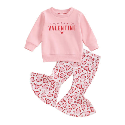 Auntie's Valentine Toddler Set