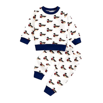 Long Sleeve Duck Baby Set