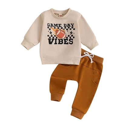 Long Sleeve Game Day Vibes Baby Set