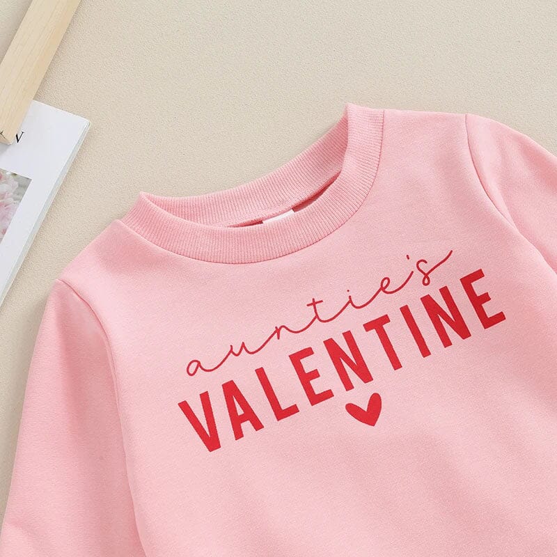 Auntie's Valentine Toddler Set