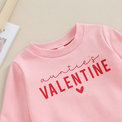 Auntie's Valentine Toddler Set