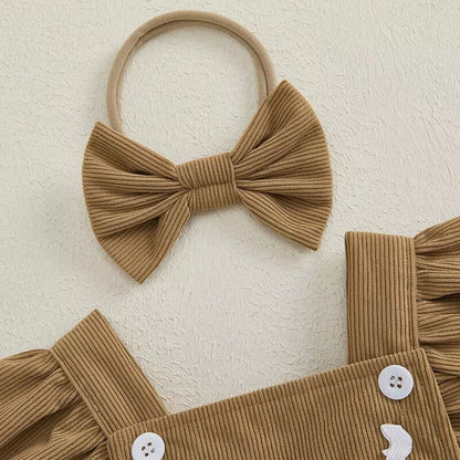 Christmas Ruffles Baby Romper