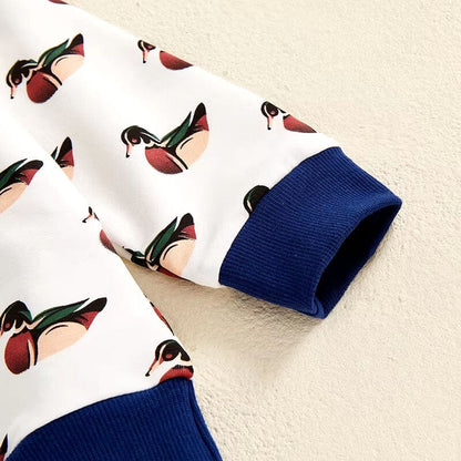 Long Sleeve Duck Baby Set