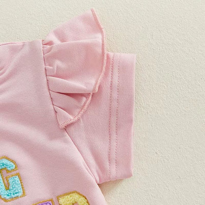 Short Sleeve Egg Hunter Toddler Set