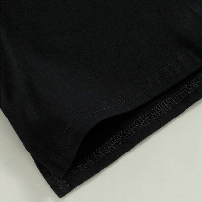 Solid Black Toddler Tee