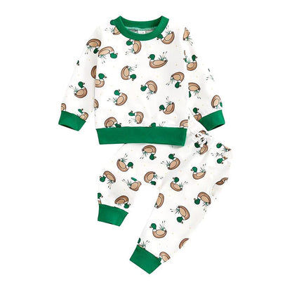 Long Sleeve Duck Baby Set
