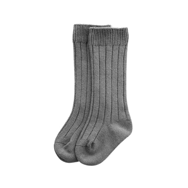 Ribbed Thigh High Baby Socks