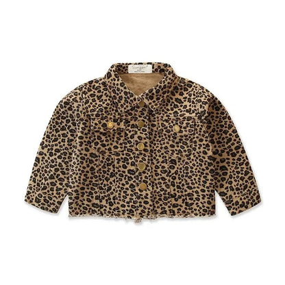 Toddler Leopard Printed Coat