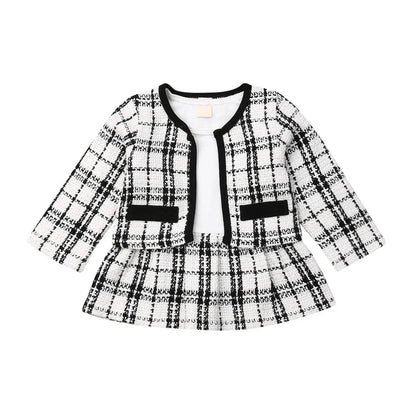 Plaid Blazer Toddler Set