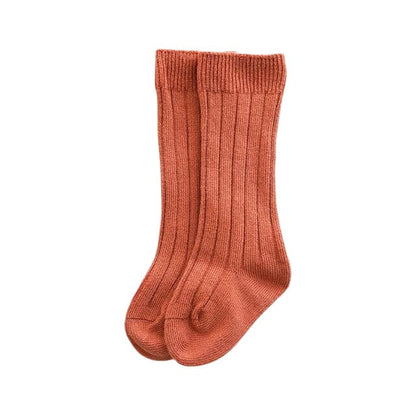 Ribbed Thigh High Baby Socks